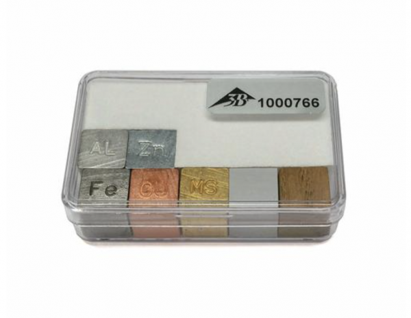 Jeu de 7 cubes pour déterminer la densité - 7DENSI